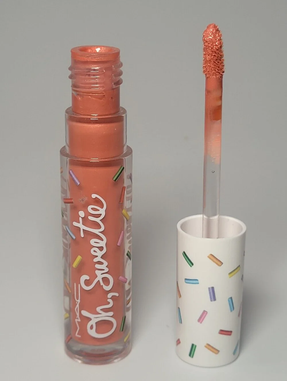 MAC Oh Sweetie CREAMY PEACH PIE Lipcolor 0.1 fl oz (3.1 ml)